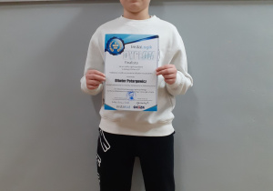 Finalista konkursu z dyplomem