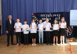 Zakończenie Roku Szkolnego 2023/2024 - Klasy 4-7 - Zdjęcia grupowe