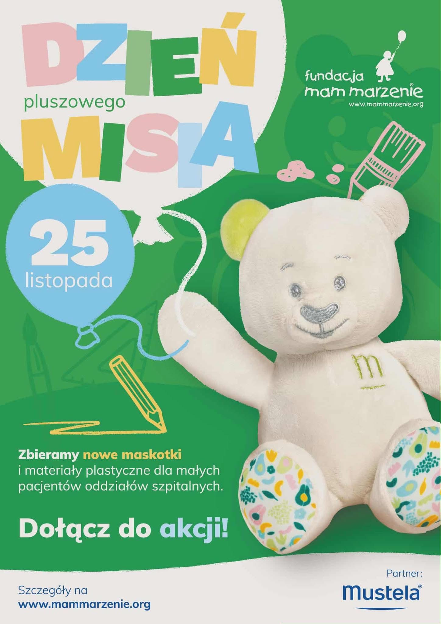 Dzień Pluszowego Misia, 25 listopada, Zbieramy nowe maskotki