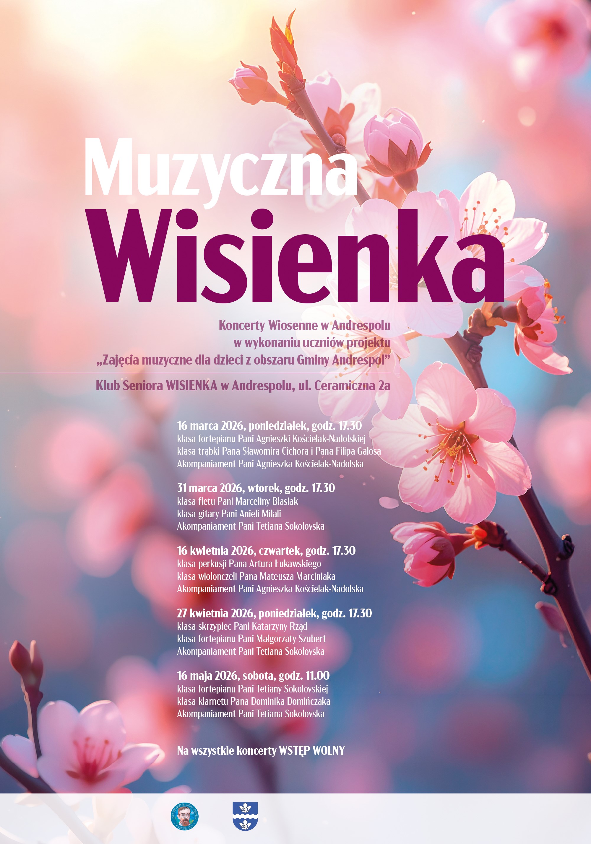 Muzyczna Wisienka - Plakat