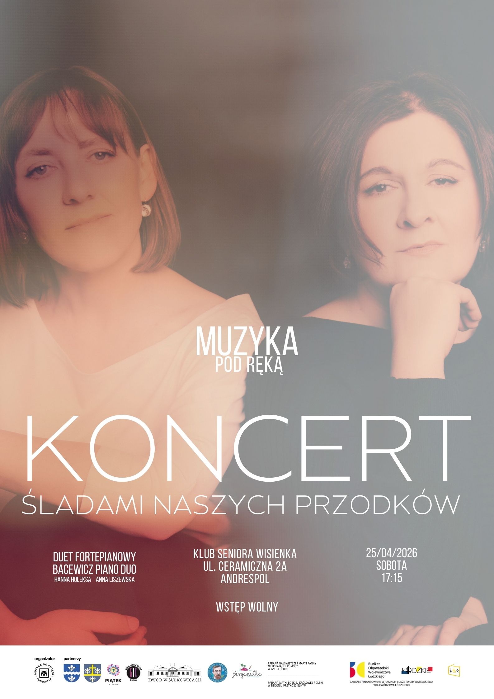 Muzyka pod ręką - plakat