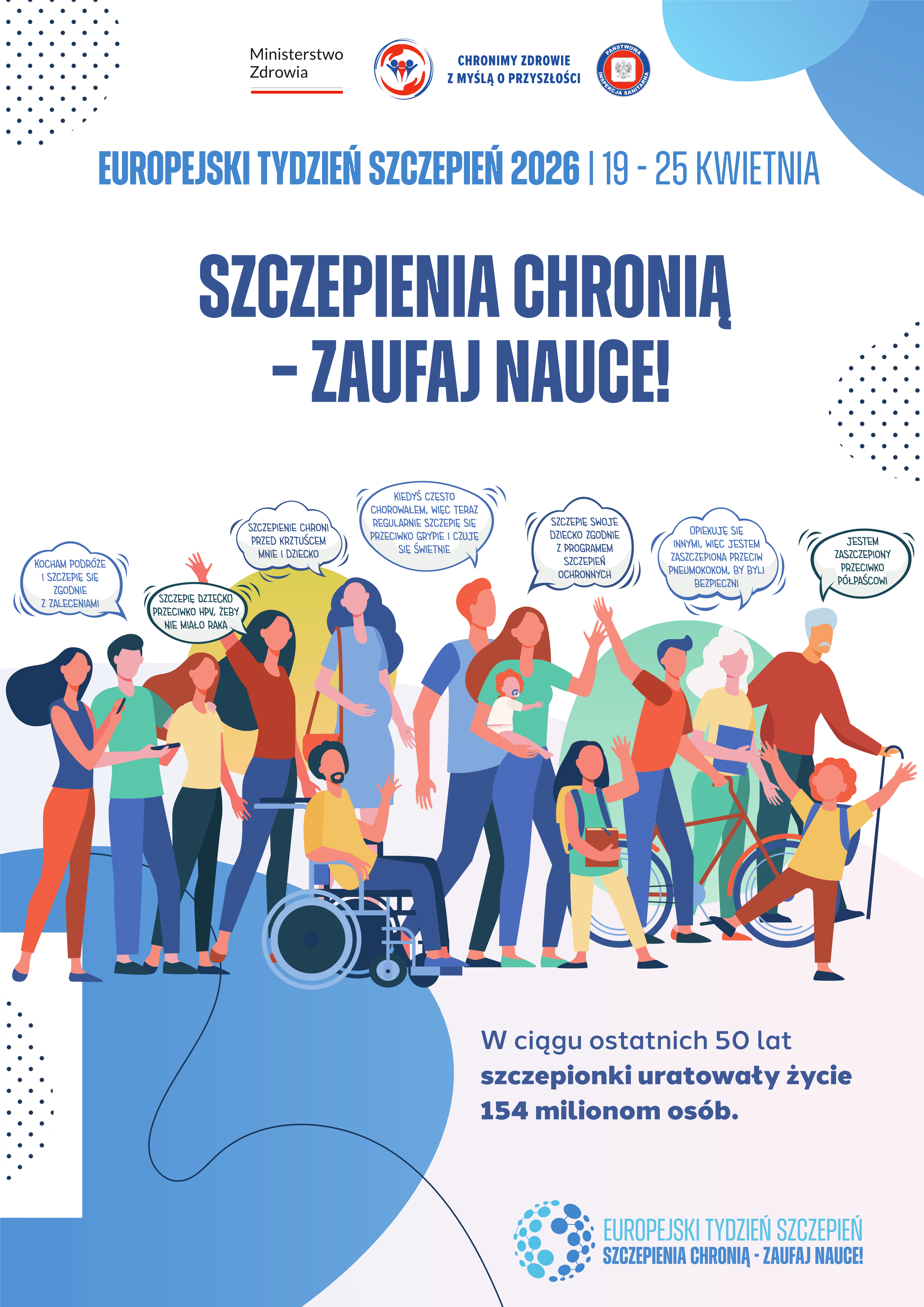 Szczepienia - plakat