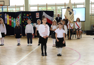 Uczniowie w czasie występów