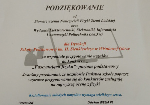 Dyplom - Fascunująca fizyka - 2022