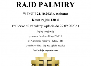 Rajd Palmiry - 2023