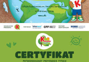 Kubusiowi Przyjaciele Natury - Certyfikat - 2024