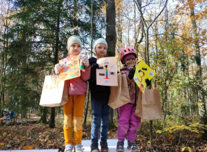 Uczniowie z Wiśniowej Góry twórcami nagród łódzkiego Rajdu Rowerowego - 03.11.2024