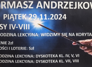 Kiermasz andrzejkowy - 29.11.2024