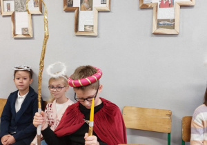 Uczniowie w czasie konkursu