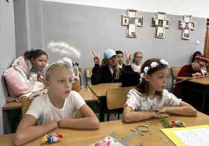 Uczniowie w czasie konkursu
