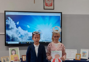 Uczniowie w czasie konkursu