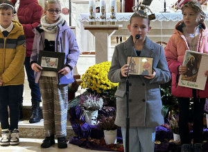 Korowód Świętych w kościele w Andrespolu - 24.11.2024