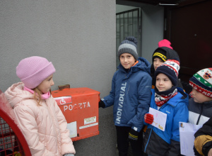 Wycieczka kl. 2a na Pocztę w Andrespolu - 10.12.2024
