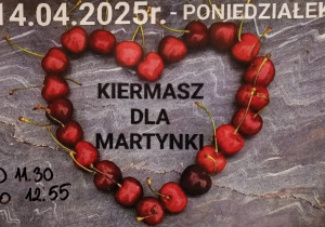Plakat z ogłoszeniem o kiermaszu