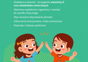 Broszura informacyjno-edukacyjna dotyczącą profilaktyki nadwagi i otyłości u dzieci. Strona 2