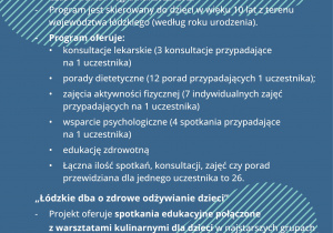 Broszura informacyjno-edukacyjna dotyczącą profilaktyki nadwagi i otyłości u dzieci. Strona 6