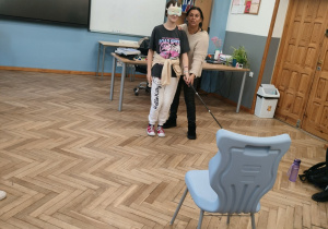 Uczniowie w czasie zajęć