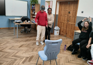 Uczniowie w czasie zajęć