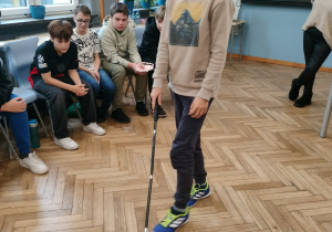 Uczniowie w czasie zajęć