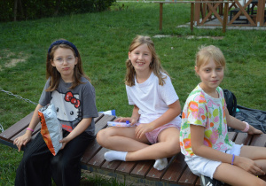 Uczniowie w czasie pikniku