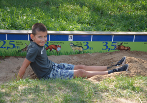 Uczniowie w czasie pikniku