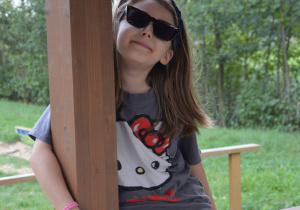 Uczniowie w czasie pikniku