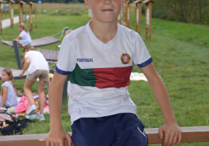 Uczniowie w czasie pikniku