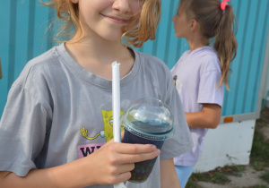 Uczniowie w czasie pikniku