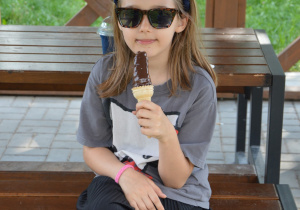 Uczniowie w czasie pikniku