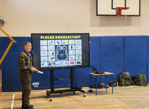 Spotkanie z młodzieżą w ramach projektu proobronnego Edukacja z wojskiem - 21.11.2025