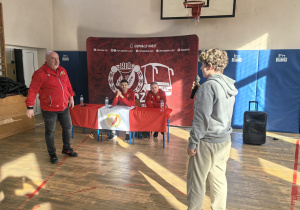 Uczniowie i członkowie kubu Widzew