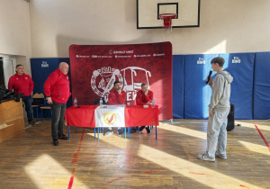 Uczniowie i członkowie kubu Widzew