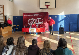 Uczniowie i członkowie kubu Widzew