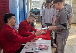 Uczniowie i członkowie kubu Widzew