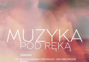 Muzyka pod ręką - plakat