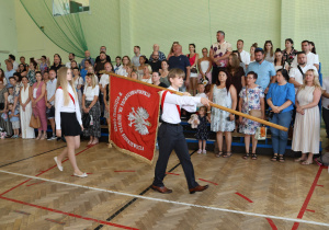 Poczet sztandarowy szkoły