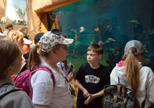 Uczniowie w ordodzie zoologicznym