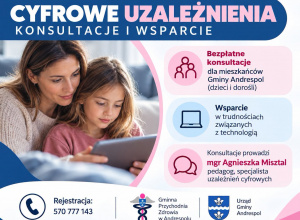 Cyfrowe uzależnienia - konsultacje i wsparcie